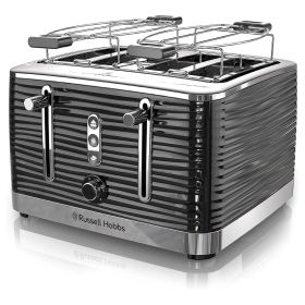 Russell Hobbs Coventry 4-Slice Toaster, Black, TR9450BR